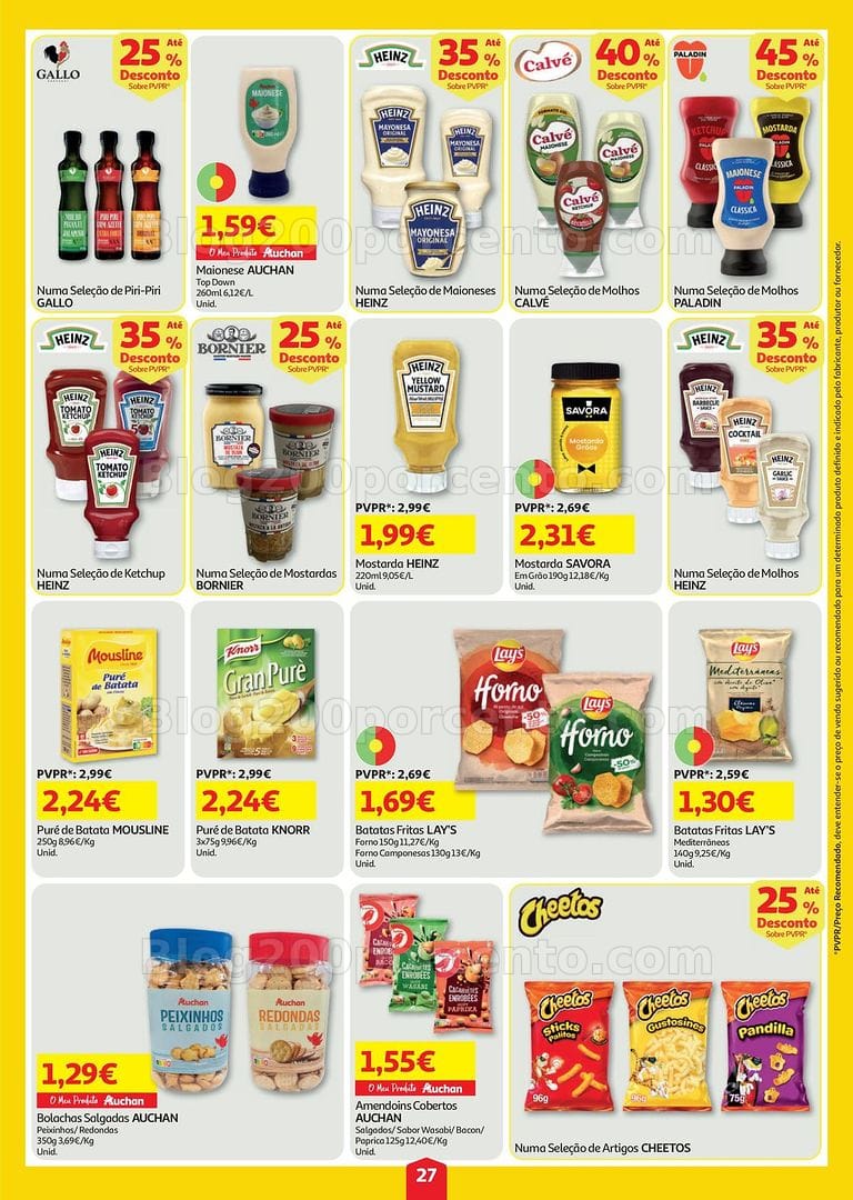 Antevisão Folheto AUCHAN Super Poupança Promoções de 30 julho a 5 agosto